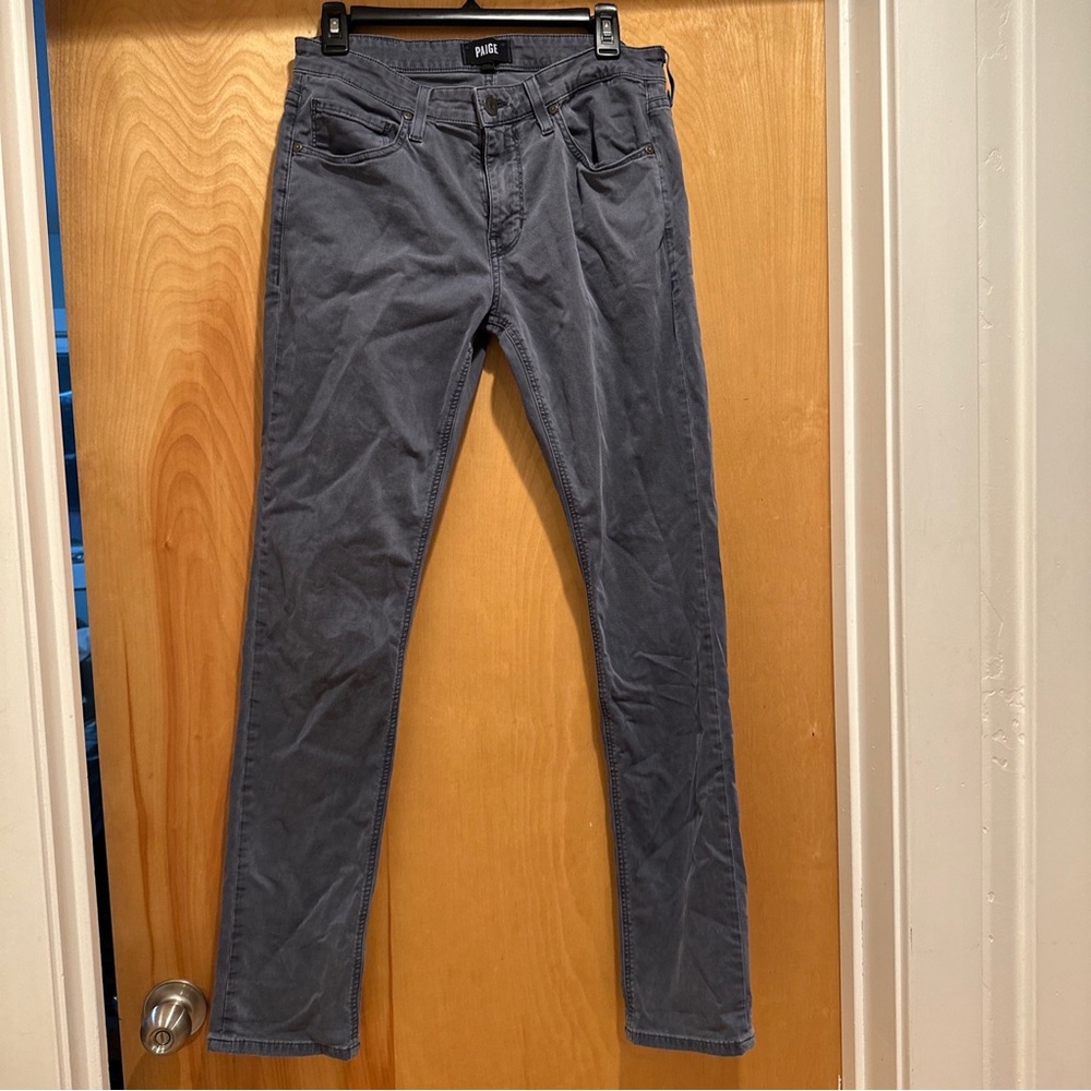 Paige Lennox gray jeans men’s size 30